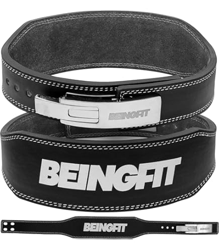 Amazon | レバーベルト ウェイトリフティング レザー SBDベルト 男女